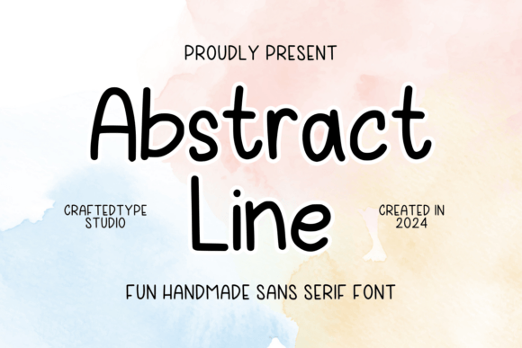 Abstract Line: A Modern Sans Serif Typeface for Digital Interfaces