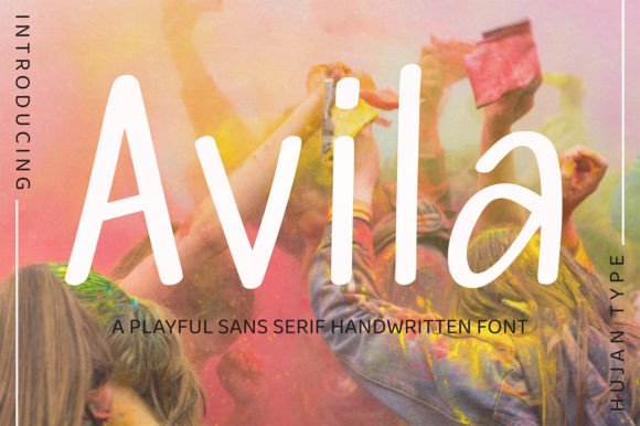Avila: A Handwritten Sans Serif for Polished Brand Identity