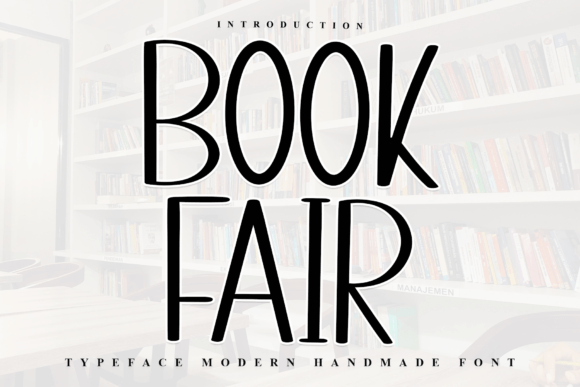 Book Fair: A Fresh Sans Serif for Modern Brand Identity