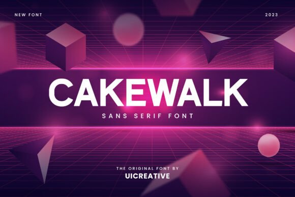 Cakewalk: A Timeless Sans Serif Typeface for Editorial Design