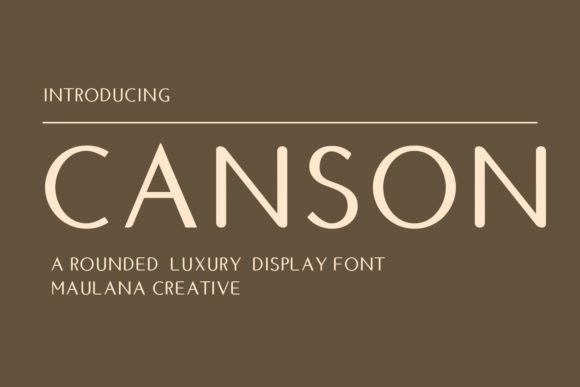 Canson Typeface Review: A Modern Sans Serif for Clean Brand Identities