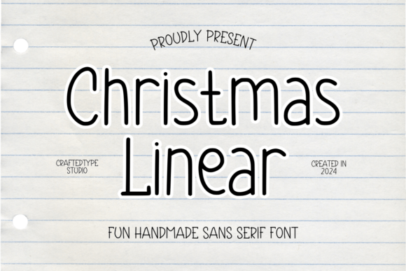 Christmas Linear: A Modern Sans Serif for Festive Web Design