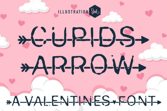 Cupid s Arrow: A Bold Sans Serif for Playful Brand Identities