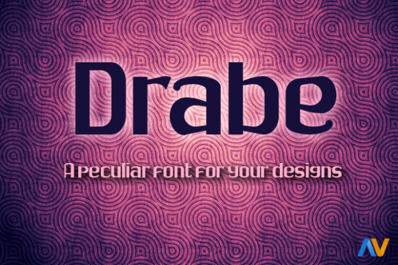 Drabe Typeface: Elevating Digital Brand Identity with Quirky Elegance