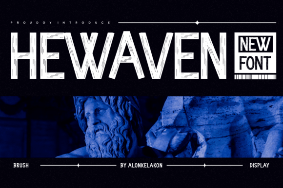 Hewaven: A Unique Sans Serif Typeface for Modern Brand Identity