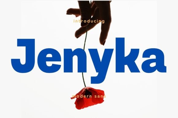 Jenyka Font: A Modern Typeface for Stronger Campaign Design