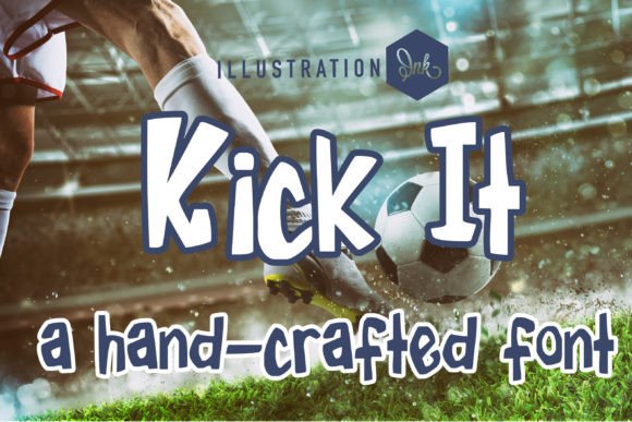 Kick It: A Whimsical Sans Serif for Editorial Design