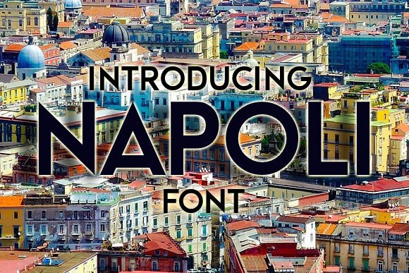 Napoli Typeface: Elevate Your Brand With Clean Sans Serif Design