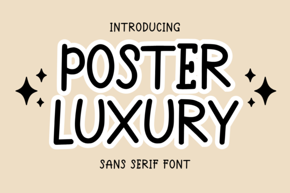 Poster Luxury Typeface: Elevating Editorial Design and Content Branding