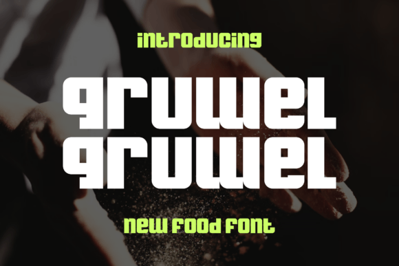 Qruwelqruwel: A Modern Sans Serif Typeface for Editorial Design