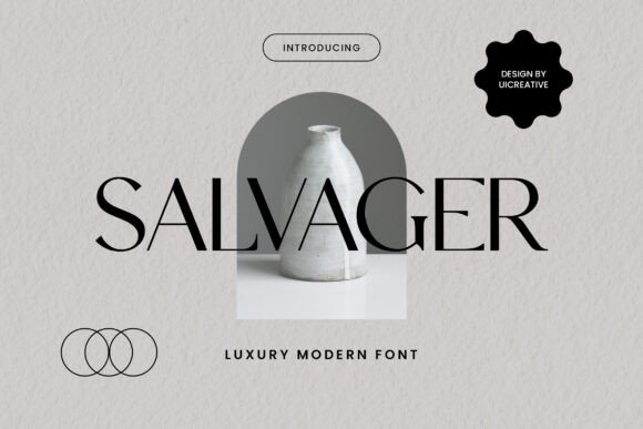 Salvager: A Timeless Sans Serif Typeface for Modern Web Design