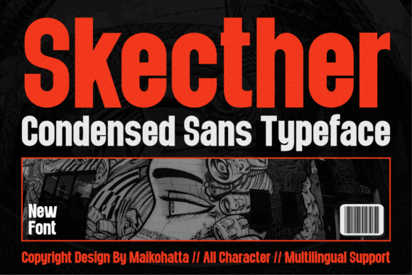 Skecther: A Slender Sans Serif for Modern Editorial Design