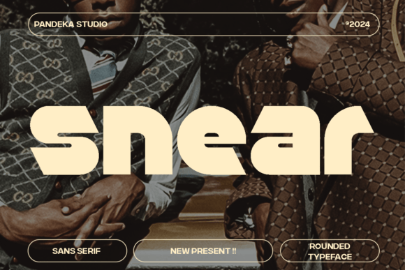 Snear Typeface: Elevating Editorial Design with Mid-Century Modern Style