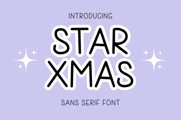 Star Xmas: A Joyful Sans Serif for Brighter Brand Identity