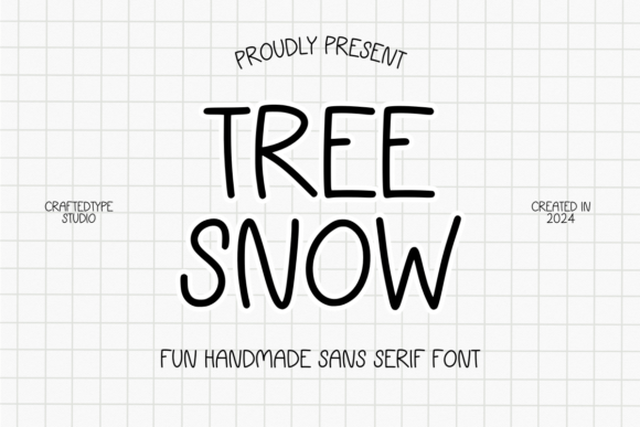 Tree Snow: A Festive Sans Serif for Editorial Design
