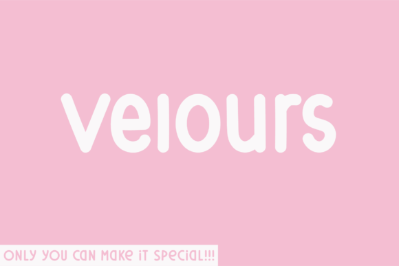 Velours Typeface: Elevating Digital Brand Identity with Unique Sans Serif Design